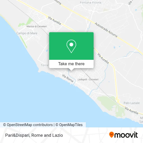 Pari&Dispari map