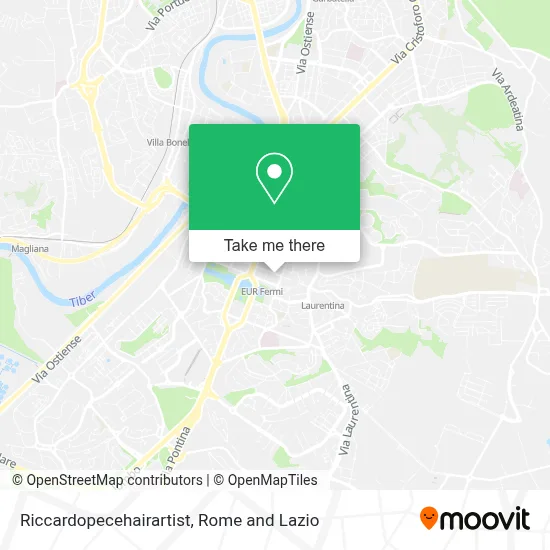 Riccardopecehairartist map