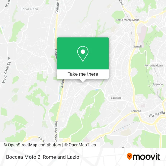 Boccea Moto 2 map
