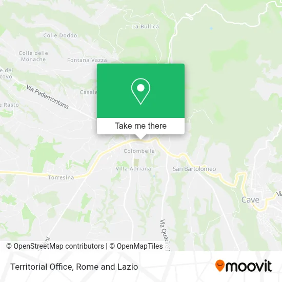 Territorial Office map