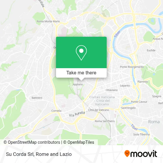 Su Corda Srl map