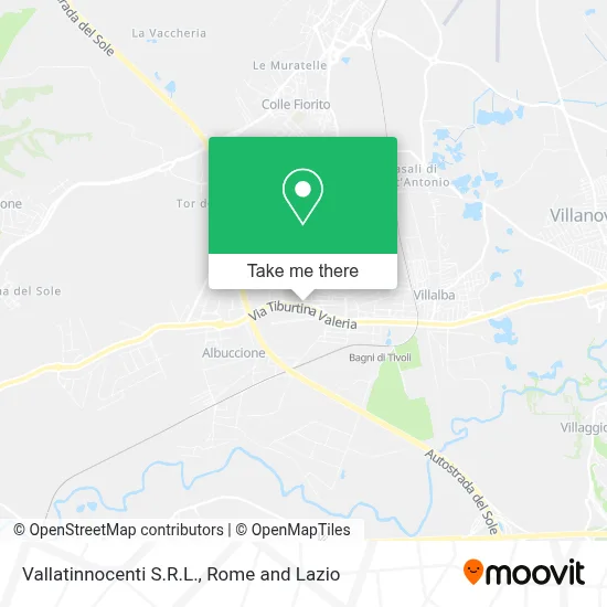Vallatinnocenti S.R.L. map