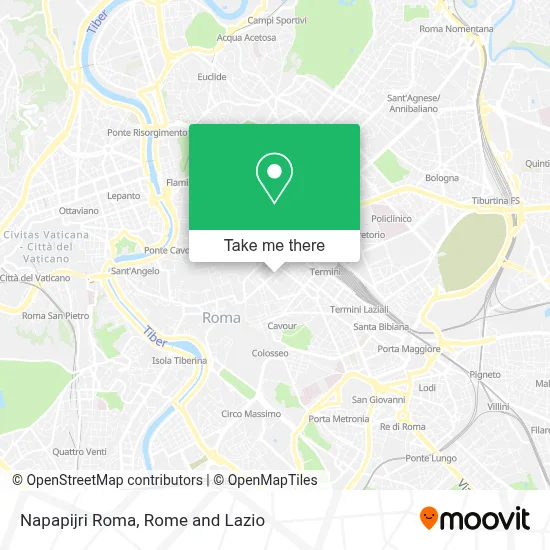 Napapijri Roma map