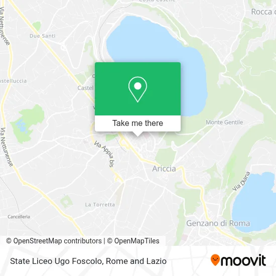 State Liceo Ugo Foscolo map