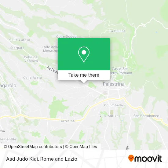 Asd Judo Kiai map