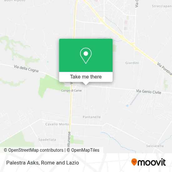 Palestra Asks map