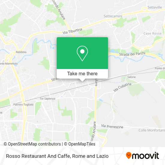 Rosso Restaurant And Caffe map
