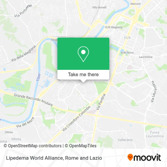 Lipedema World Alliance map