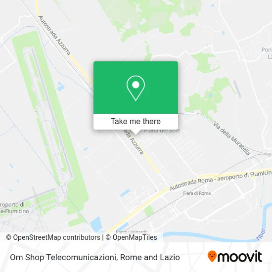 Om Shop Telecomunicazioni map