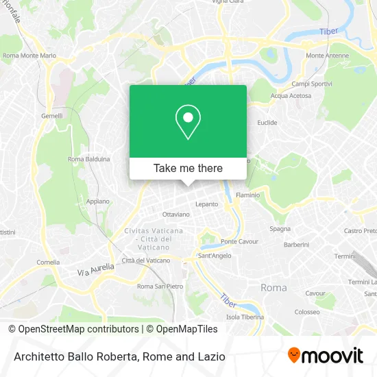 Architetto Ballo Roberta map
