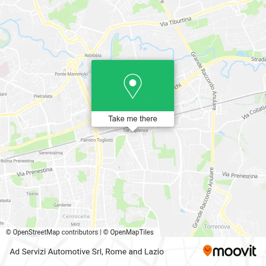 Ad Servizi Automotive Srl map