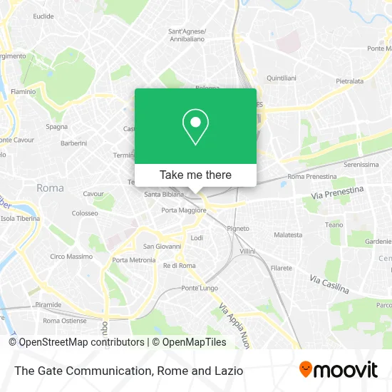 The Gate Communication map