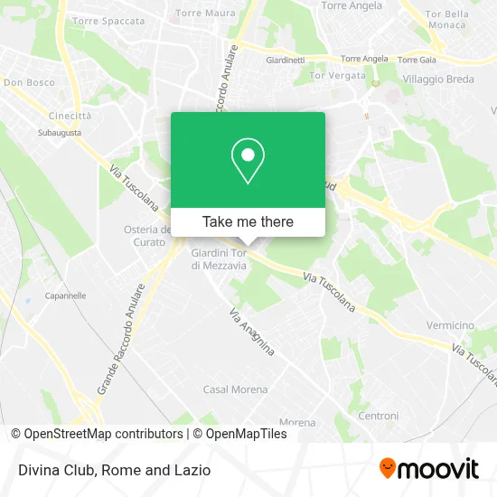 Divina Club map
