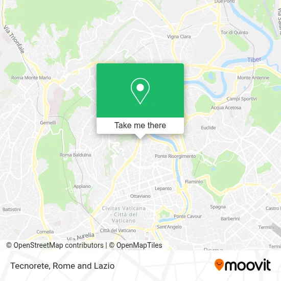 Tecnorete map