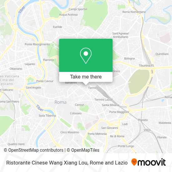 Ristorante Cinese Wang Xiang Lou map