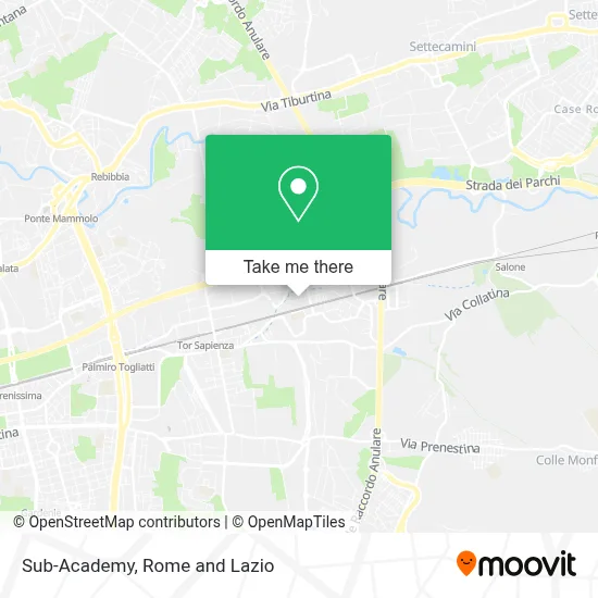 Sub-Academy map