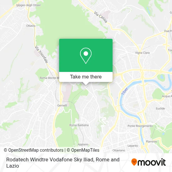 Rodatech Windtre Vodafone Sky Iliad map
