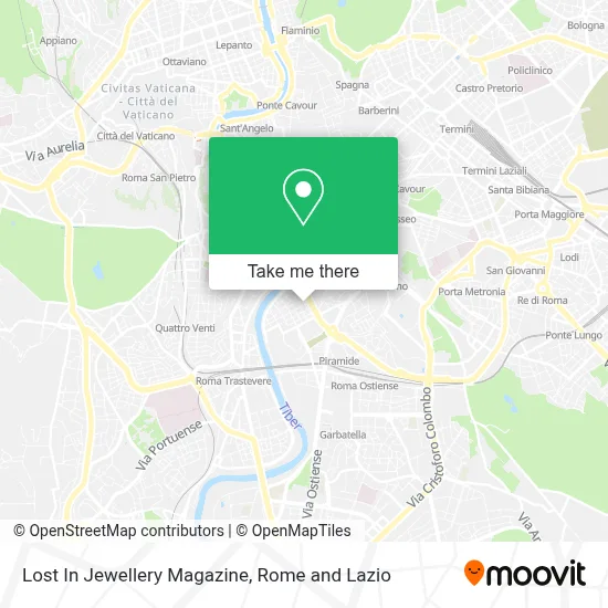 Lost In Jewellery Magazine map