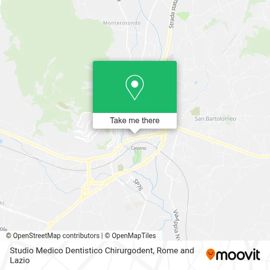 Studio Medico Dentistico Chirurgodent map