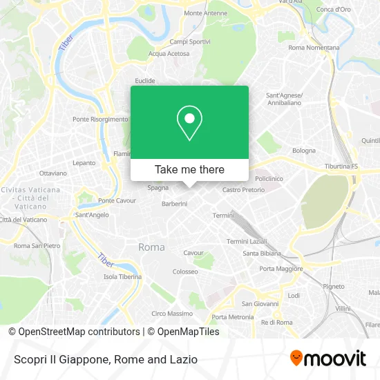 Scopri Il Giappone map