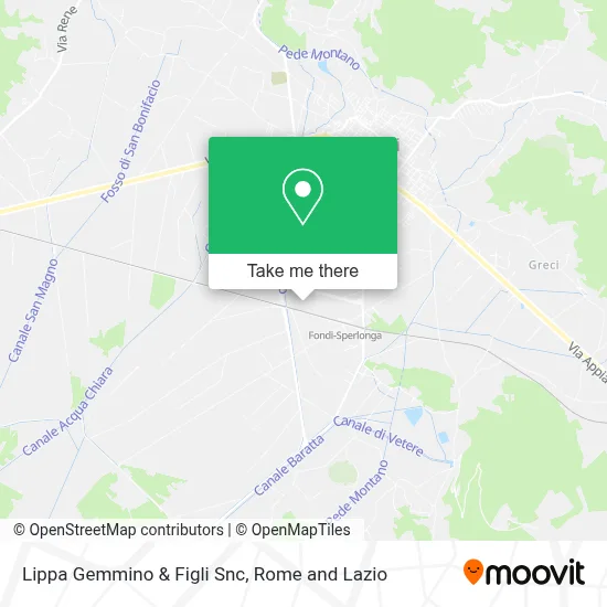 Lippa Gemmino & Figli Snc map
