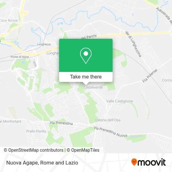 Nuova Agape map