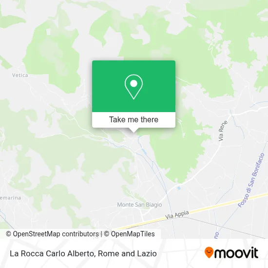 La Rocca Carlo Alberto map