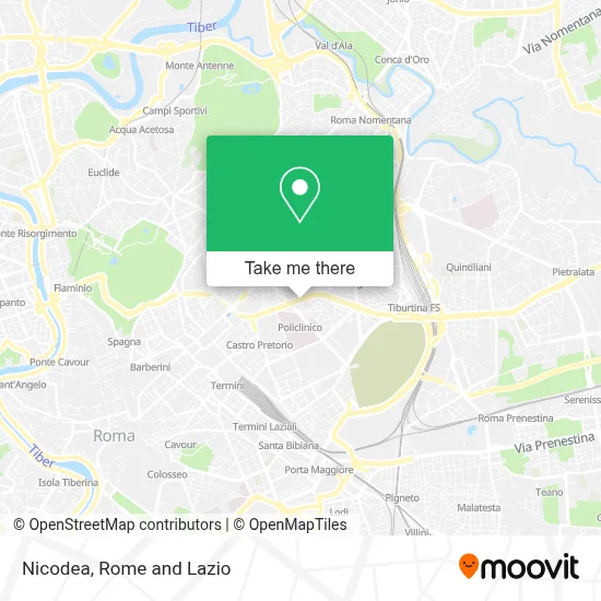 Nicodea map
