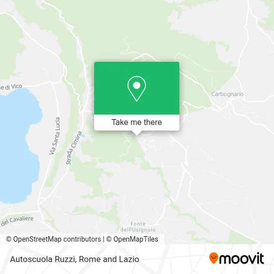 Autoscuola Ruzzi map