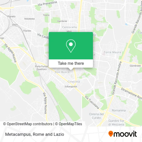 Metacampus map