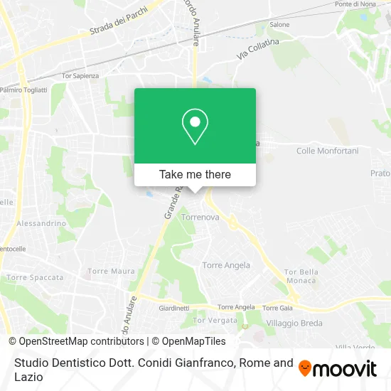 Studio Dentistico Dott. Conidi Gianfranco map