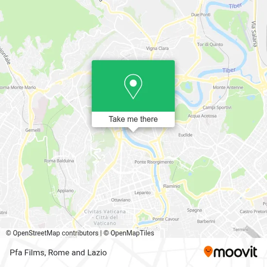 Pfa Films map