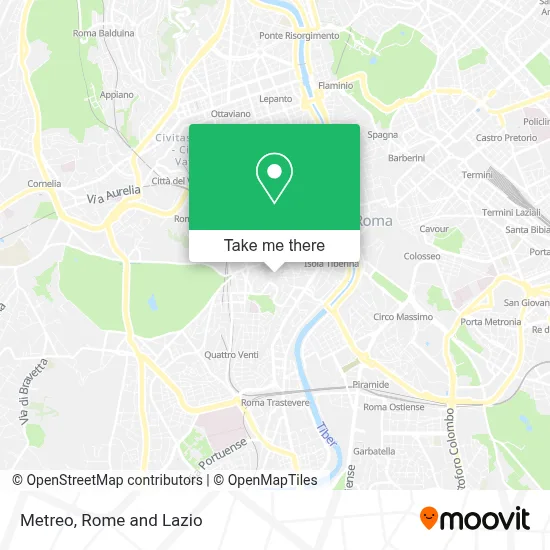Metreo map