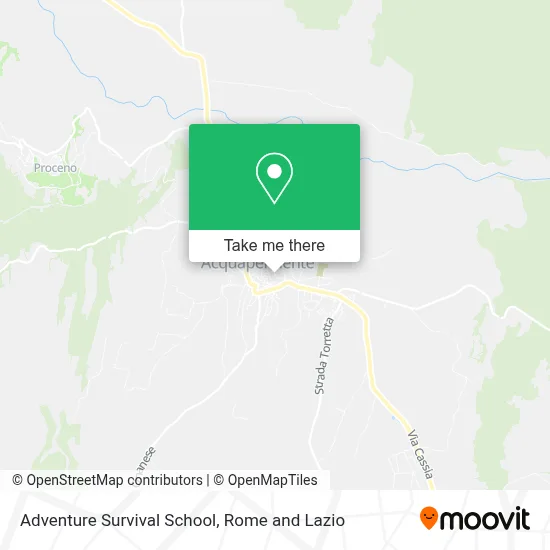 Adventure Survival School map