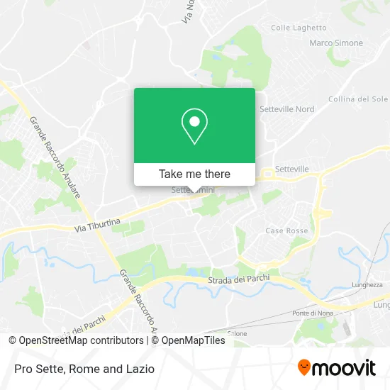 Pro Sette map