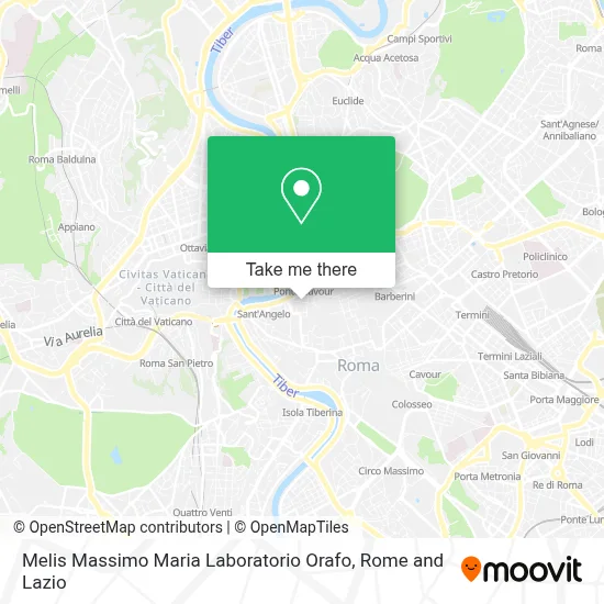 Melis Massimo Maria Laboratorio Orafo map