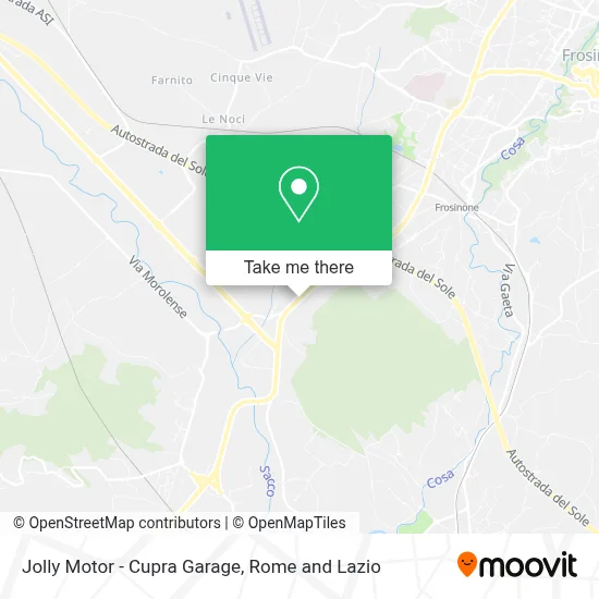 Jolly Motor - Cupra Garage map