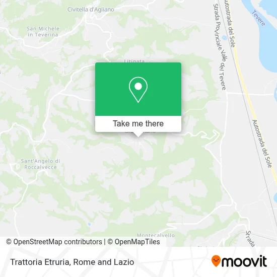 Trattoria Etruria map
