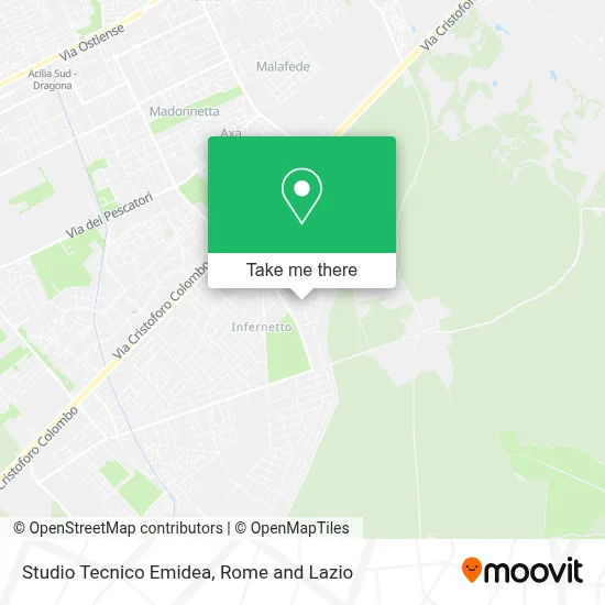 Studio Tecnico Emidea map
