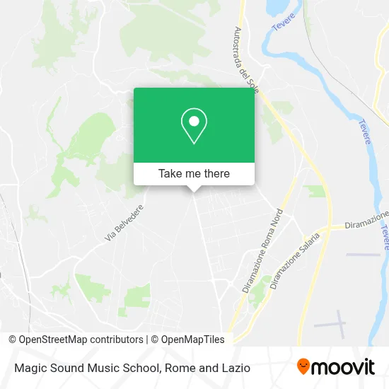 Magic Sound Music School map
