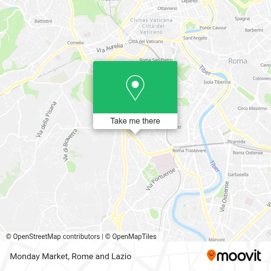 Monday Market map