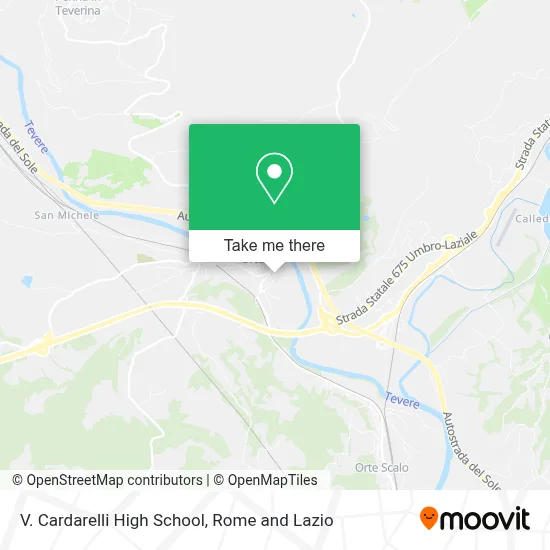 V. Cardarelli High School map