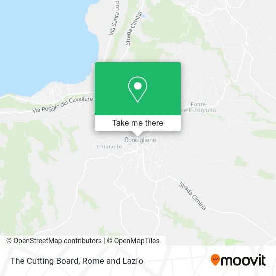 The Cutting Board map