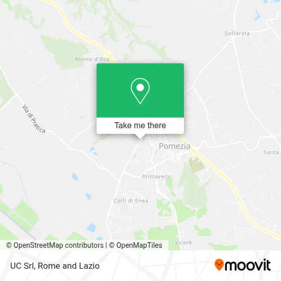 UC Srl map