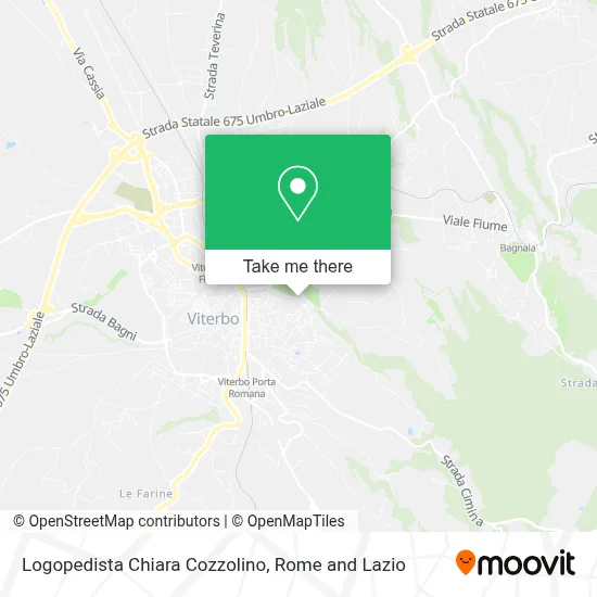 Logopedista Chiara Cozzolino map
