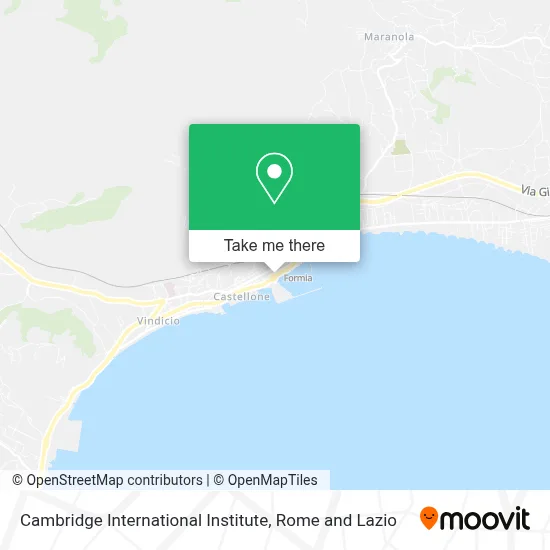 Cambridge International Institute map
