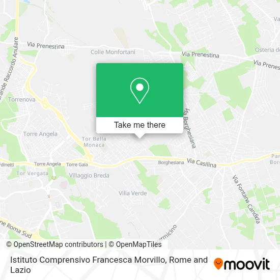 Istituto Comprensivo Francesca Morvillo map