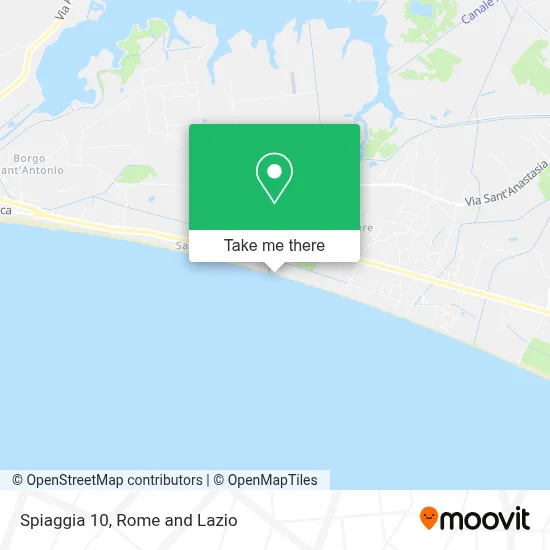 Spiaggia 10 map