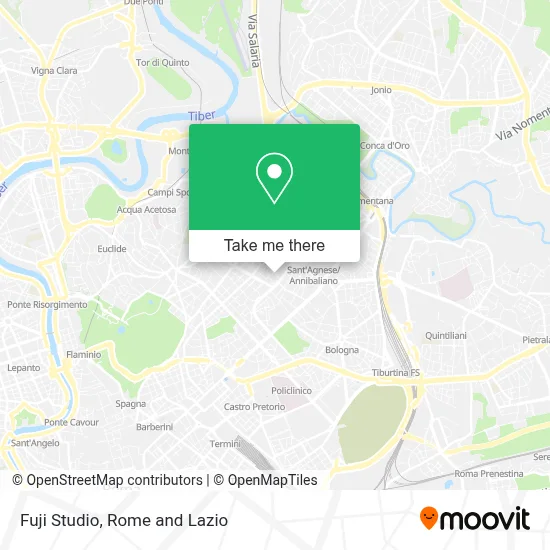 Fuji Studio map