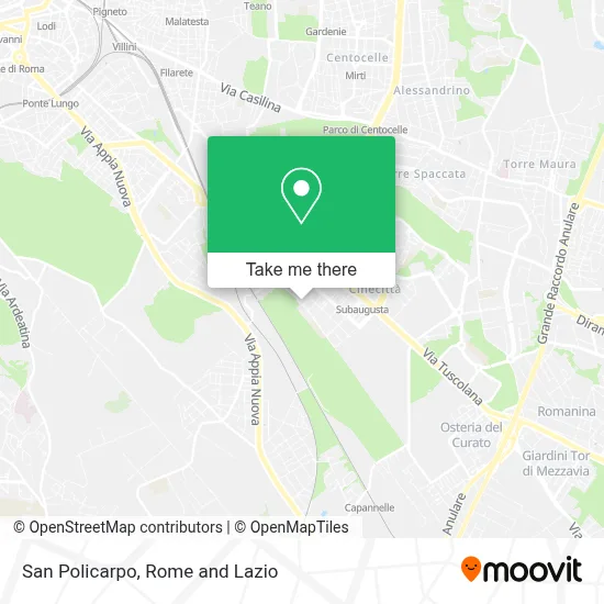 San Policarpo map